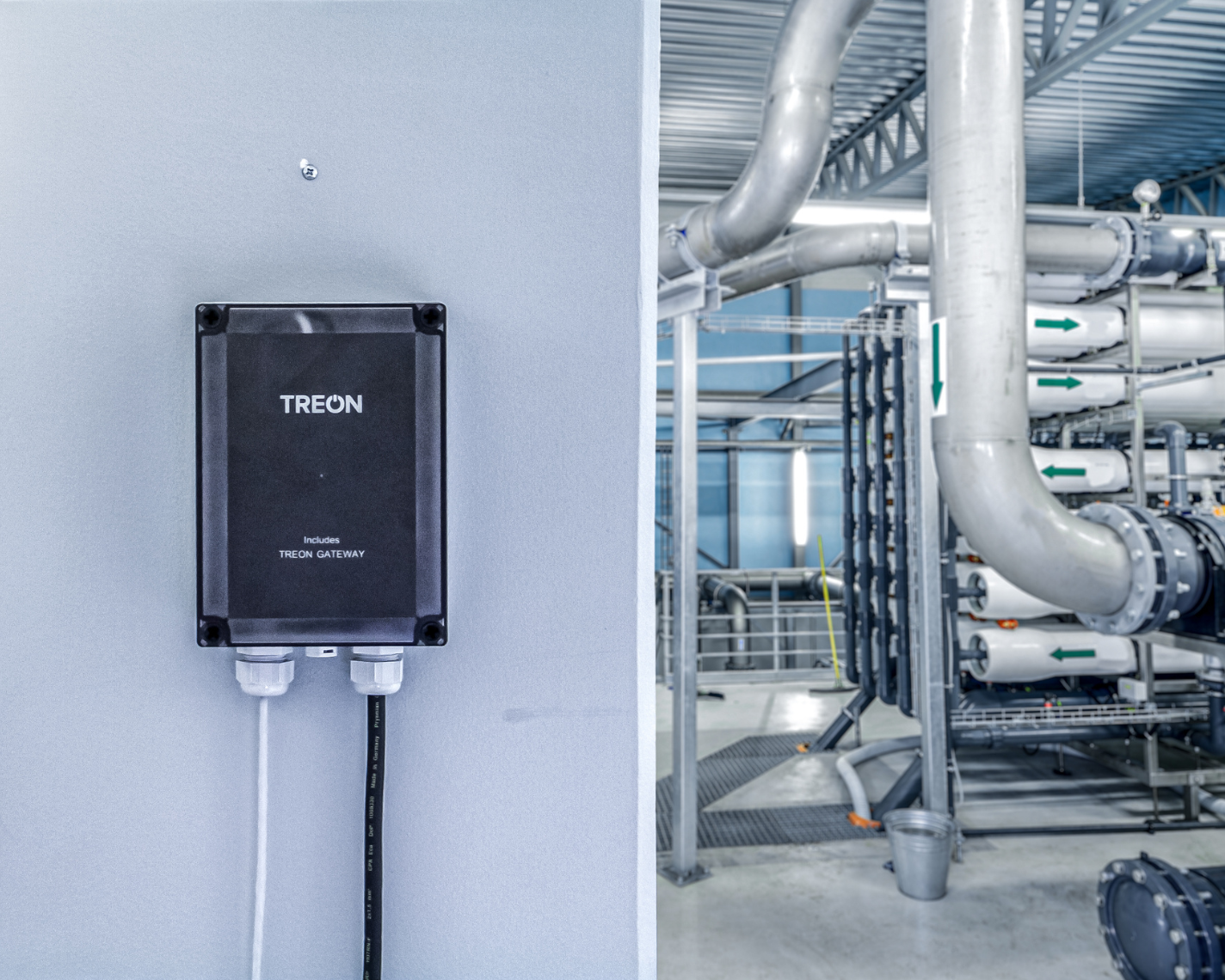 Treon Gateway in protective enclosure